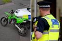 Police have warned a man from Moreton-on-Lugg they will seize his bike if he rides it antisocially again. Stock picture