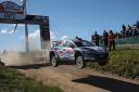 Josh McErlean and Keaton Williams Hyundai i20 R5  who placed in the top five in the Rally de Portugal