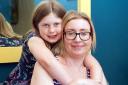 Ava Bailey, left, should have surgery at Birmingham’ Children’s Hospital tomorrow to fix a hole in heart, with her mum Becky saying it was a miracle              Picture: Rob Davies