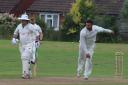 Hay-on-Wye Cricket Club (195-7) beat Herefordians (159). Picture: Stuart Townsend/Barcud-Coch Photography