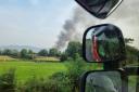 Fire crews have been called to an outbuilding blaze in Whitney-on-Wye. Picture: Kington fire station