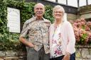Mike and Pam Hayes returned to the Gables guesthouse to celebrate 50 years of marriage. Picture: Rob Davies