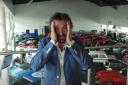 Richard Hammond wanted to get 'hideously' drunk as he prepared to open his car restoration business in Hereford. Picture: DRIVETRIBE