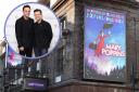 (Background) Mary Poppins West End show billboard - Credit: PA
(Circle) Ant and Dec. - Credit: PA