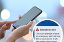 An emergency alert will be sent to mobile phones on Sunday