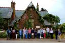 Residents in Garway, between Hereford and Monmouth, are taking their fight to save the school to court