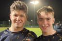 Former Hereford Rugby Club players Freddy Harding, 18, and Tom Horan, 17