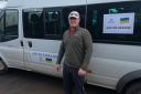 Fairfield High School's retired head David Gaston will be driving the school minibus to the Poland-Ukraine border. Picture: Fairfield High School