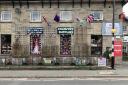 Hay on Wye Post office decorated for the Queen's Jubilee. Picture courtesy of Post Office