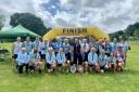 Croft Ambrey club members at the Offa's Dyke 15 trail race