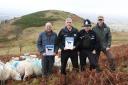 WARNING: Police and graziers on the Malvern Hills