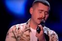 Hereford singer Jake of Diamonds will appear on ITV's The Voice again this weekend. Picture: ITV