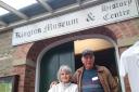 Kington Museum might have to close if it cant find new volunteers. Picture are Chris and Wendy Jones.   Picture: Michael Eden
