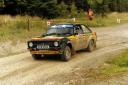 Henri Grehan and co-driver Petrie in the Plaslime Escort RS1800. Picture: Kevin Money