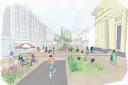 Changes are being proposed for the layout and use of the streets and public spaces in Hereford. Picture: Herefordshire Council