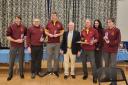 The Herefordshire Short Mat Bowling Association presentation winners
