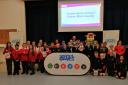 Pupils from schools across Herefordshire who took part in the School Games Mark scheme