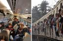 Trains on the route between Hereford and Manchester have been criticised for being as bad as India's. Picture: Matthew Knott/AP Photo/Bikas Das