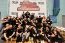The Hereford Combat Academy team which won team gold at the English Open Brazilian Jiu Jitsu Championships