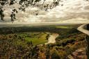 The view from the Eagles Nest in the Wye Valley, with the area part of the new tree project. Picture: Caitlyn Cooper/South Wales Argus Camera Club