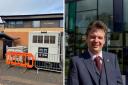 Hereford Sixth Form College executive principal Peter Cooper has defended the use of two, large generators
