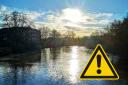 A flood alert has been issued for the river Wye in Herefordshire, including in Hereford