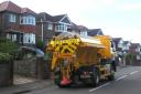 A local authority gritter (image: Jaggery / geograph)