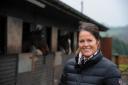 Trainer Sheila Lewis was celebrating success at Hereford Racecourse with Family Pot