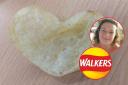 Walkers say it's a 'shame' Dawn ate the heart-shaped crisp
