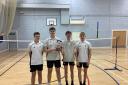 Weobley won the boys’ Schools Badminton finals