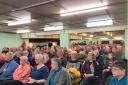 Concerned Powys residents turned up in their droves for a public meeting concerning Bute Energy’s plans to create a clean and green renewable energy network in the heart of the Radnor Forest