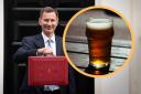 Jeremy Hunt announces duty freeze for draught beer in pubs at Spring Budget (PA)
