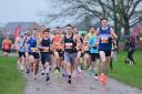 Runners starting the first race of the 2023 Spring Hereford Couriers 5k Series. Picture: Hereford Couriers