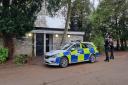 A police cordon was put in place around the male toilet block in Castle Green, Hereford, after a rape had taken place