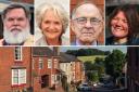Candidates in Bromyard area wards: John Harrington, Clare Davies, Roger Page and Ellie Chowns