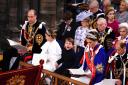 During the first half of the King's Coronation, Prince Louis could be seen letting out a big yawn