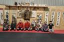 Members of the Bujinkan Shinryu Dojo martial arts club in Kingstone