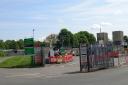 A man died at Hereford Recycling Centre