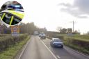 A crash involving four cars happened on the A49 in Ashton