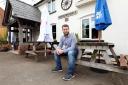 Rob James, the new manager of the Wheelwrights Arms in Pencombe