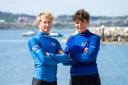 Hereford sailor Martin Wrigley and Chris Grube have hopes of qualifying for next year’s Paris Olympic Games
