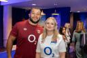 Victoria Marker met the England squad before they travelled to France for the Rugby World Cup