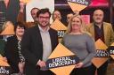 Dan Powell and Cat Hornsey at a recent Herefordshire LibDems event