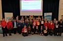 Pupils of Herefordshire schools who took part in the School Games Mark