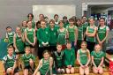 The Hereford and County Athletics team which came away with a host of titles.