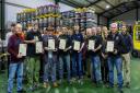 The team at Bromyard's Wye Valley Brewery are celebrating their clutch of awards