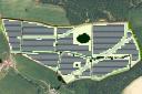 Plan of what the solar farm near Titley would have looked like