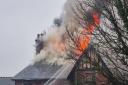 Latest updates: Smoke billows out of old Hereford hospital as fire takes hold