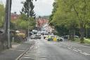 The police incident had closed Worcester Road in Malvern.