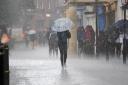 A yellow weather warning has been issued for heavy showers in Worcestershire